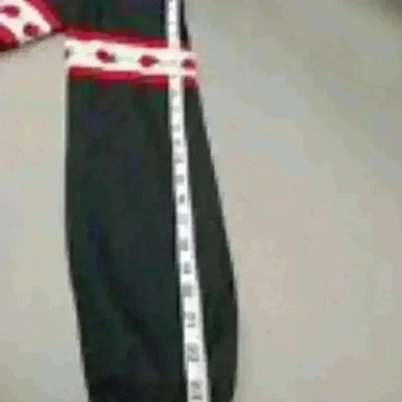 Empyre Women's Shaylyn Black Rose Striped Pullover Windbreaker Jacket Small - Picture 3 of 10